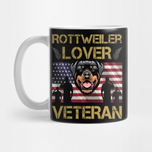 Veteran Rottweiler Lover Mug